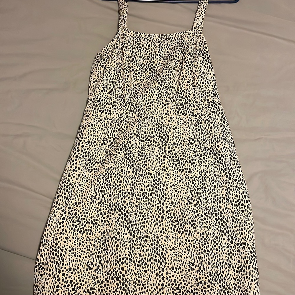Neutral Spotted dress